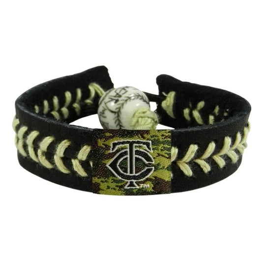 Minnesota Twins Leather Bracelet Camo With Ceramic Bead -  ToylandEU™