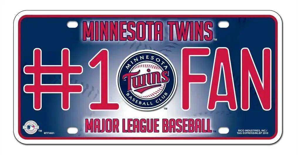  Minnesota Twins License Plate #1 Fan -  ToylandEU™