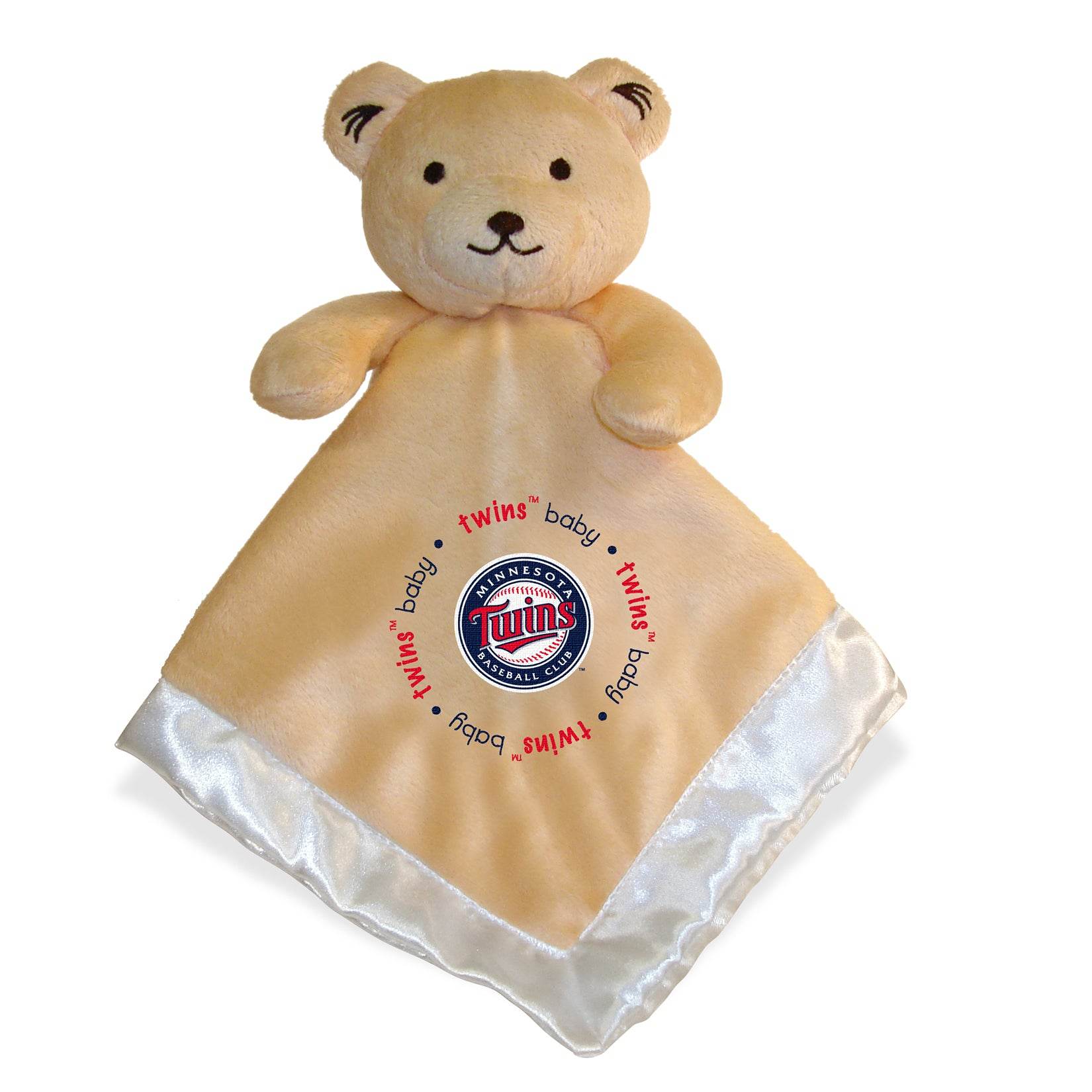 Minnesota Twins Security Bear Plush Tan Satin Lining - ToylandEU