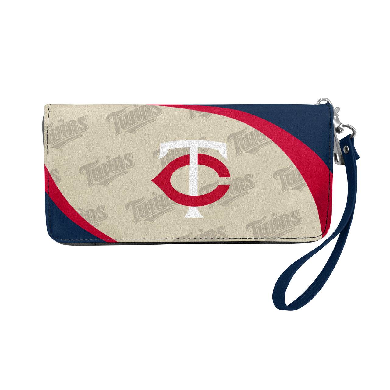 Minnesota Twins Wallet Curve Organizer Wristlet Zipper - ToylandEU