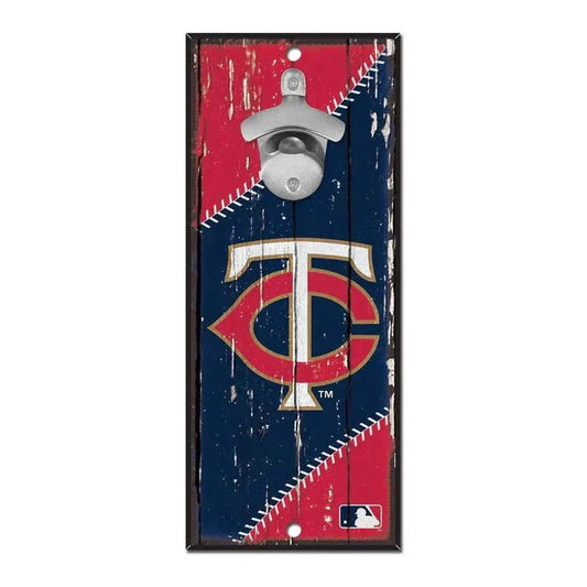  Minnesota Twins Wood Bottle Opener Sign 5x11 Mountable -  ToylandEU™