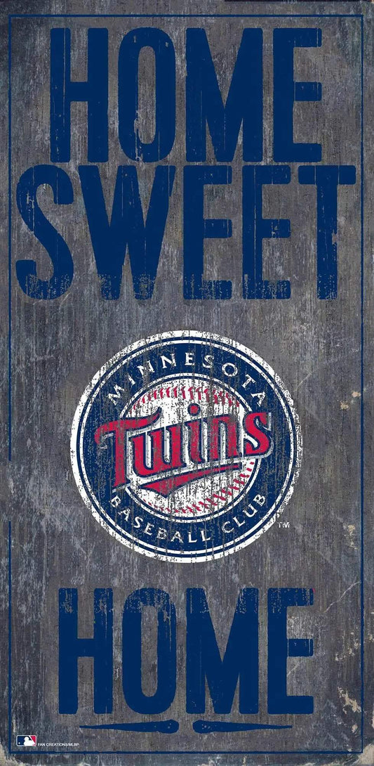  Minnesota Twins Wood Sign 6x12 Home Sweet Home Decor -  ToylandEU™