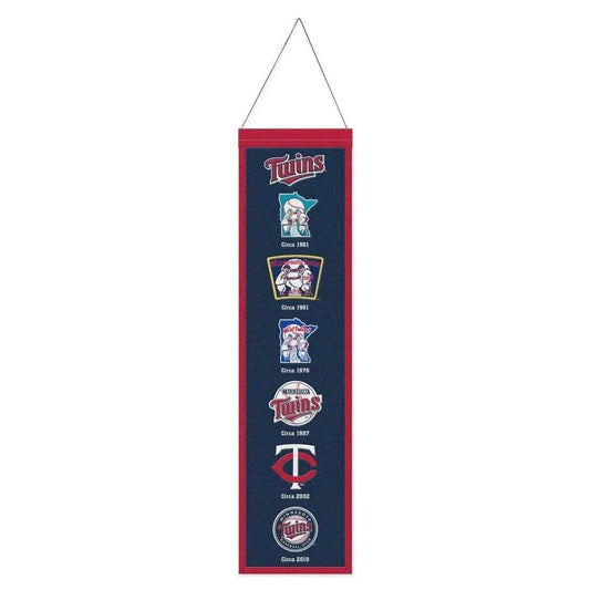  Minnesota Twins Wool Banner 8x32 Heritage Evolution Design -  ToylandEU™