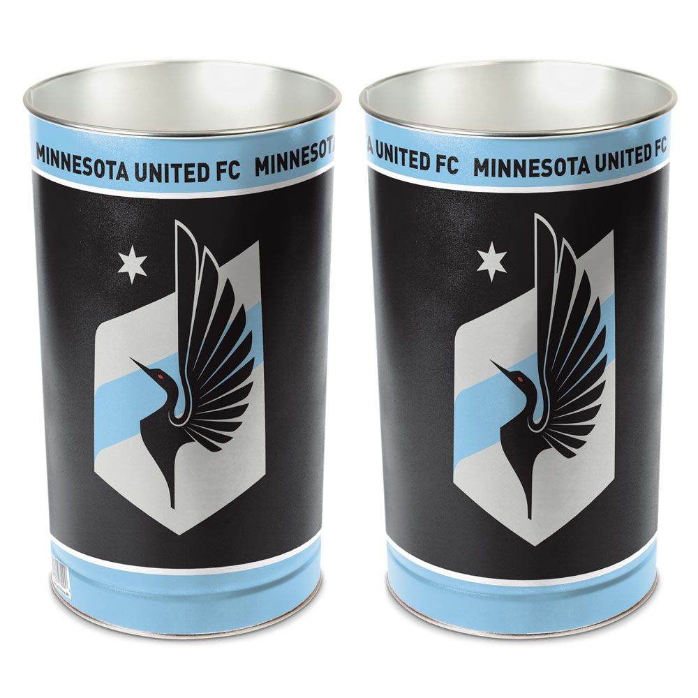 Minnesota United FC 15 Inch Wastebasket by Wincraft - ToylandEU