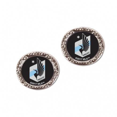 Minnesota United FC Post Style Earrings Officially Licensed - ToylandEU