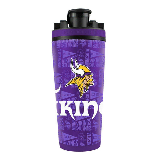 Minnesota Vikings 26oz Stainless Steel Ice Shaker Insulated - ToylandEU
