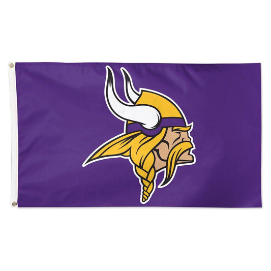 Minnesota Vikings 3x5 Flag Team Banner Quad Stitched Ends - ToylandEU