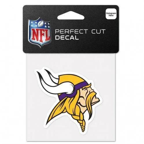  Minnesota Vikings 4x4 Decal Perfect Cut Color Vinyl -  ToylandEU™
