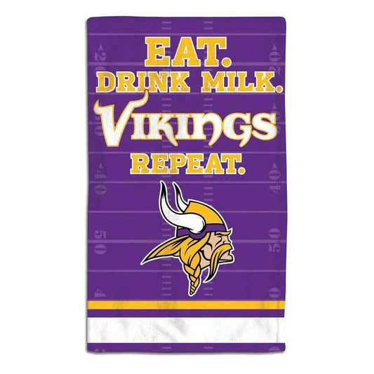  Minnesota Vikings Baby Burp Cloth 10x17 Soft Terry -  ToylandEU™