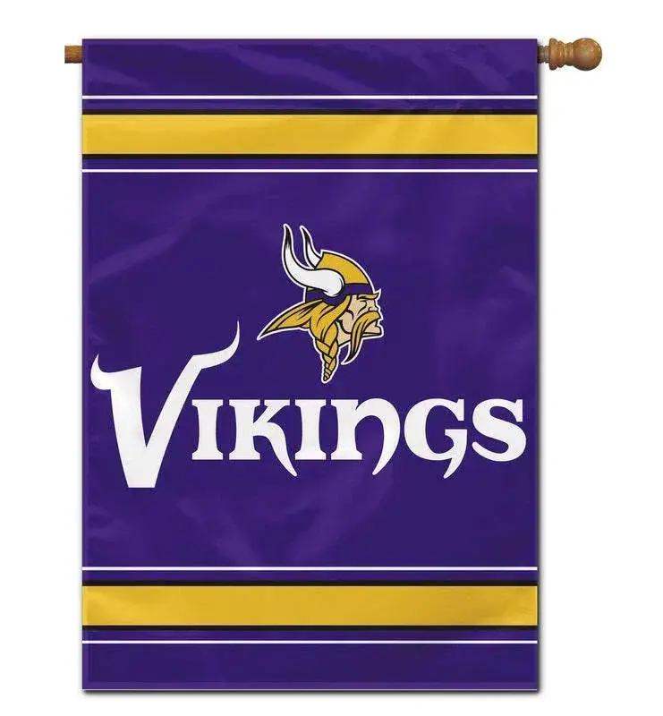  Minnesota Vikings Banner 28x40 House Flag Two Sided CO -  ToylandEU™