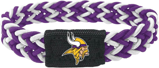 Minnesota Vikings Bracelet Braided Purple And White - ToylandEU