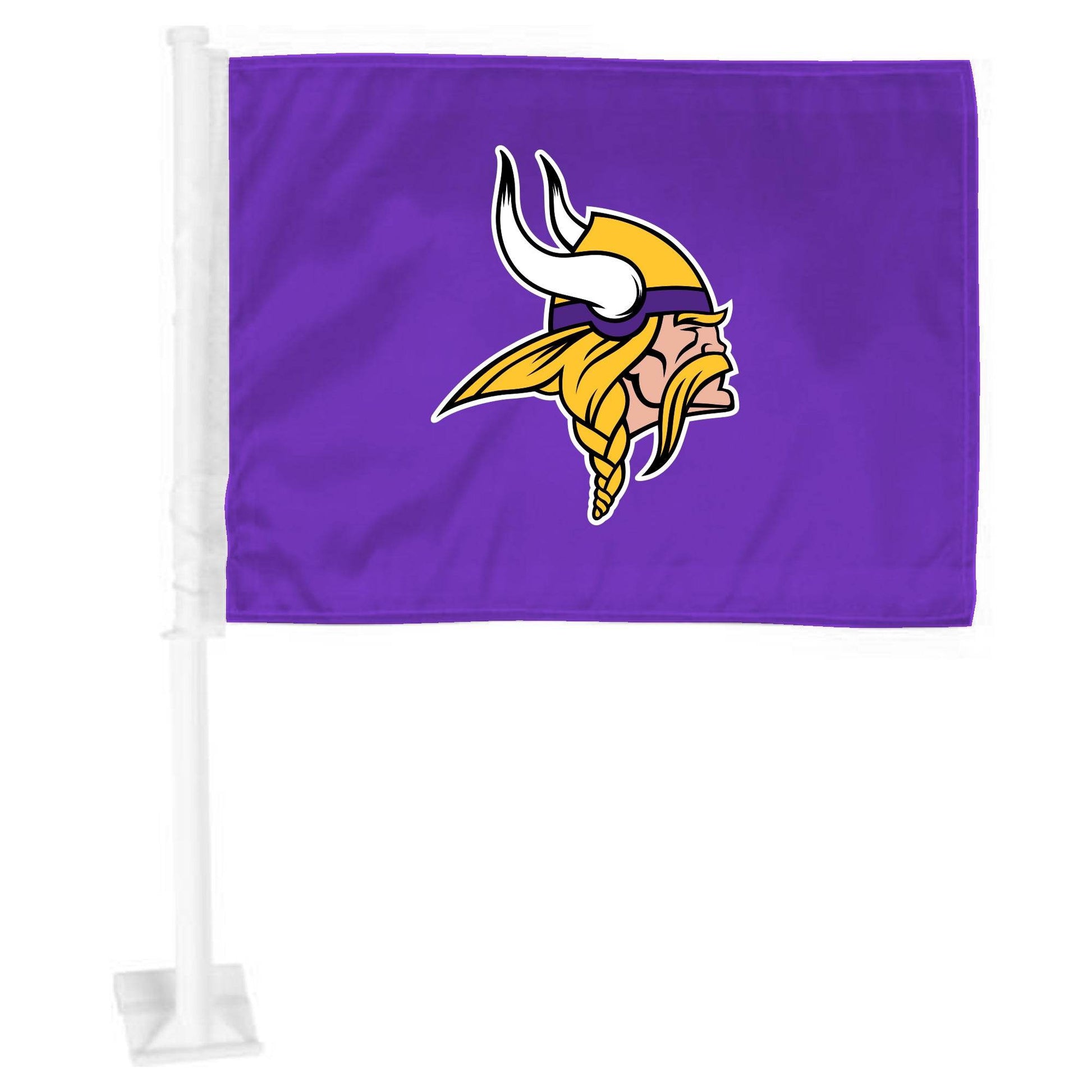 Minnesota Vikings Car Flag With Primary Logo Durable Nylon - ToylandEU