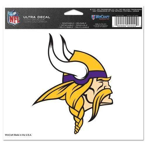  Minnesota Vikings Decal 5x6 Ultra Color -  ToylandEU™