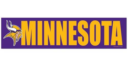 Minnesota Vikings Decal Bumper Sticker - ToylandEU