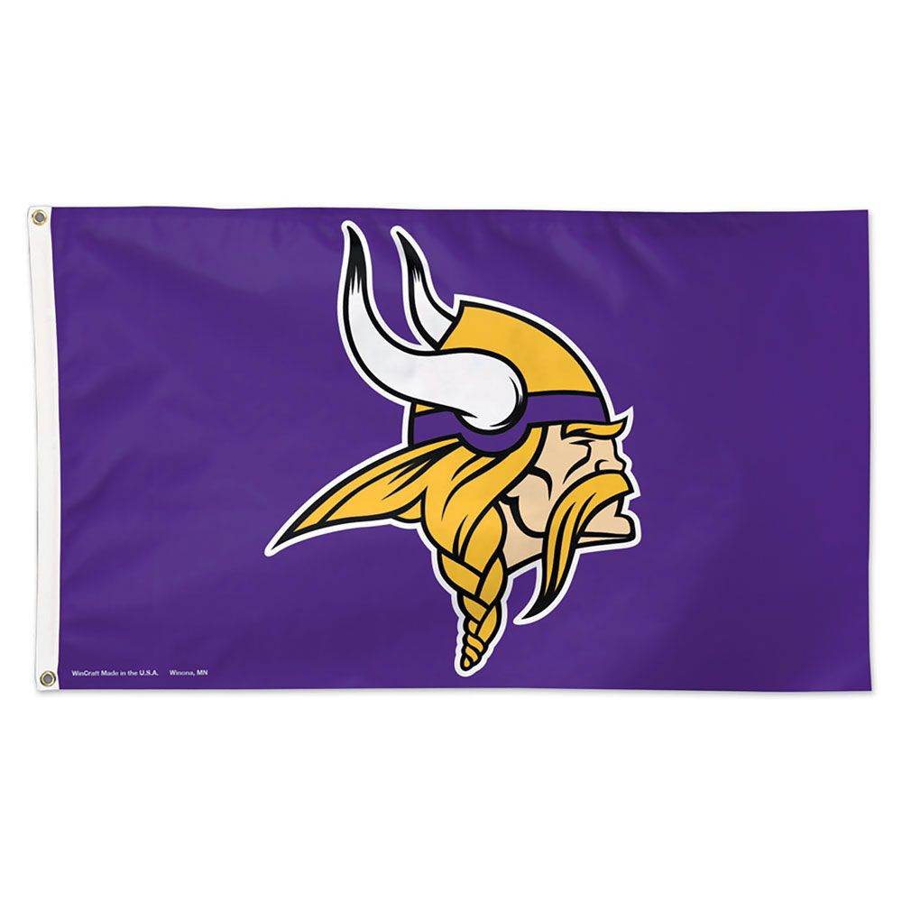 Minnesota Vikings Deluxe 3x5 Flag Officially Licensed - ToylandEU
