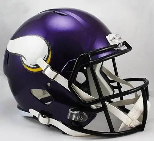  Minnesota Vikings Deluxe Replica Speed Helmet Display Piece -  ToylandEU™