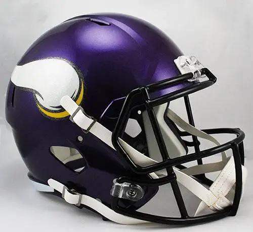  Minnesota Vikings Deluxe Replica Speed Helmet Display Piece -  ToylandEU™