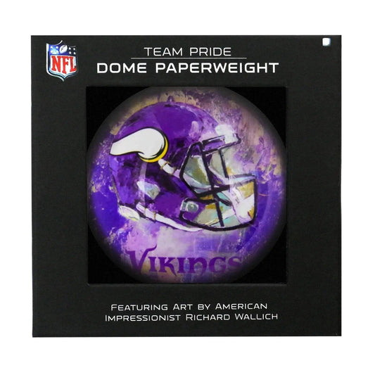  Minnesota Vikings Domed Paperweight Glass Desk Accessory -  ToylandEU™