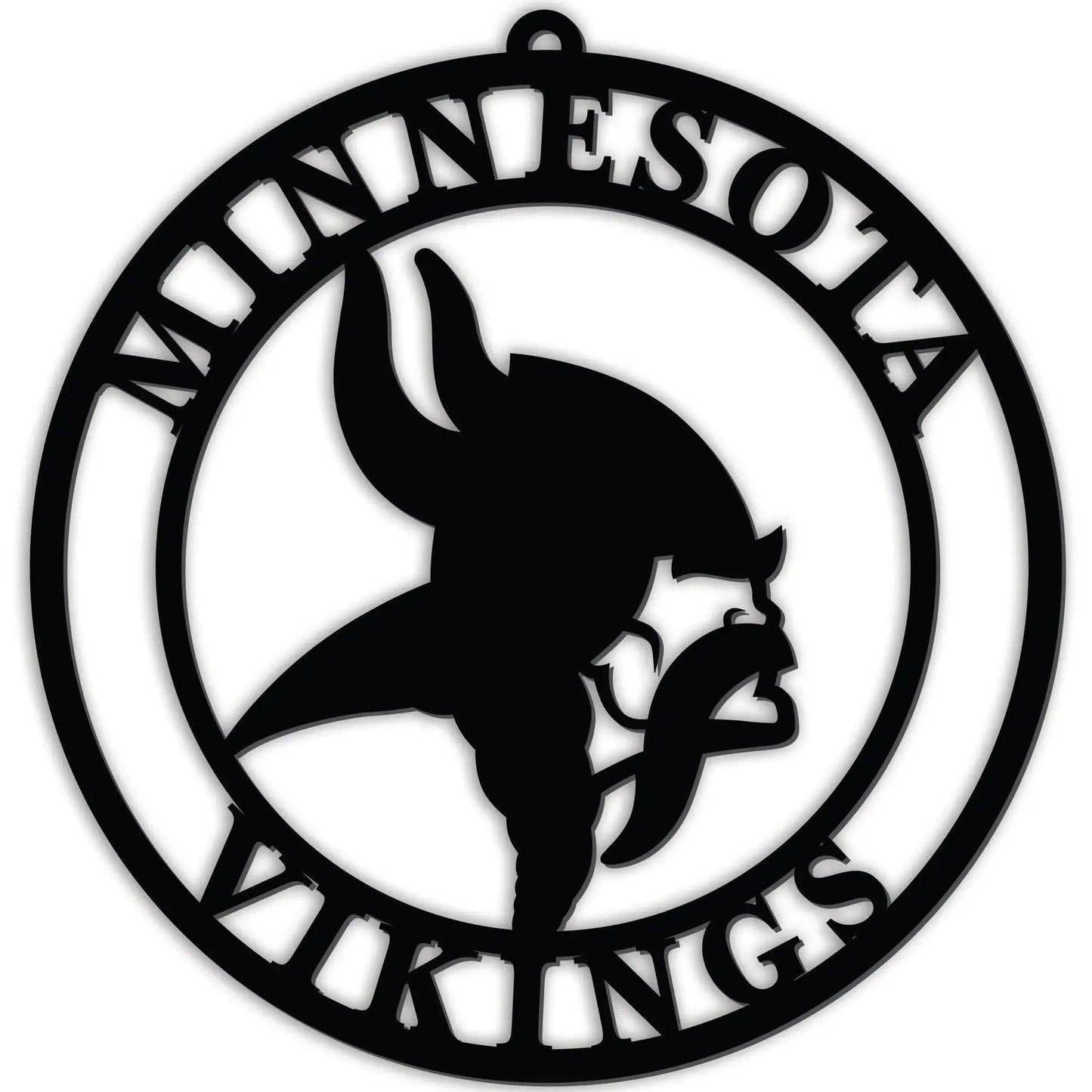  Minnesota Vikings Door Hanger 16 Inch Black PVC Cutout -  ToylandEU™