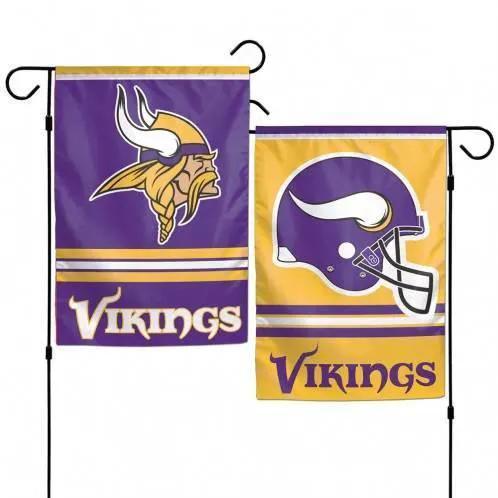  Minnesota Vikings Flag 12x18 Garden Style 2 Sided -  ToylandEU™