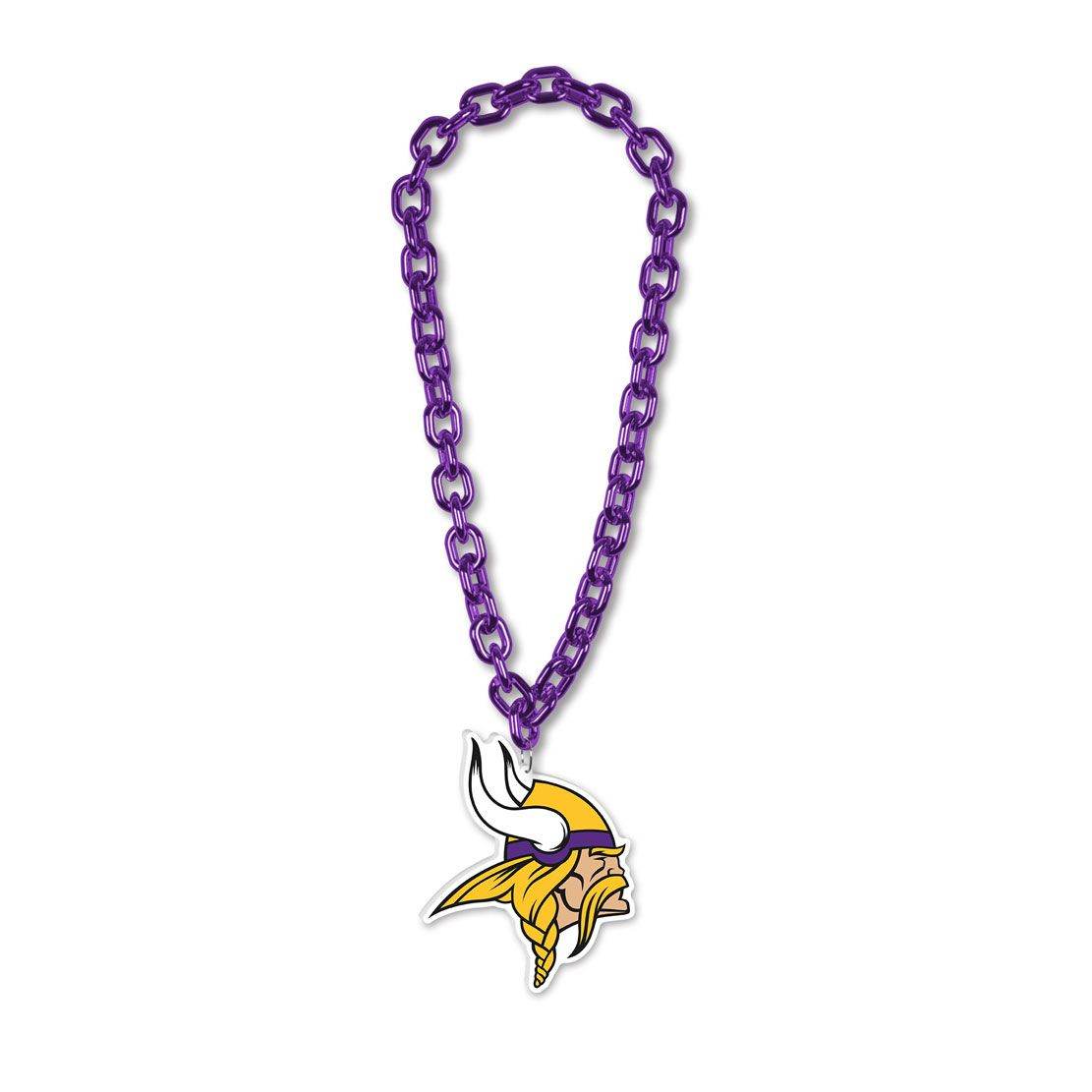 Minnesota Vikings Foam Logo Necklace With 38 Inch Chain - ToylandEU