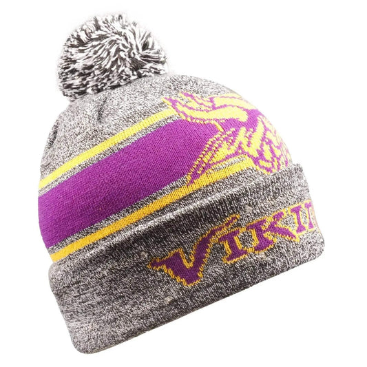  Minnesota Vikings Gray Stripe Light Up Unisex Beanie -  ToylandEU™