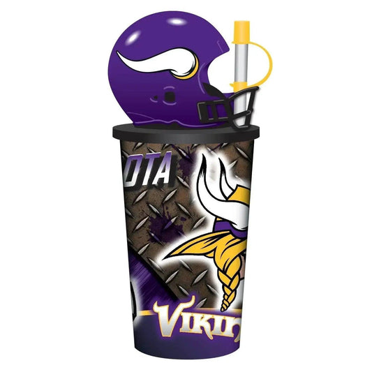  Minnesota Vikings Helmet Cup 32oz Plastic With Straw -  ToylandEU™
