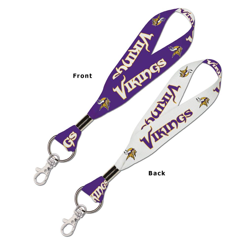 Minnesota Vikings Lanyard Key Strap 1 Inch Licensed - ToylandEU