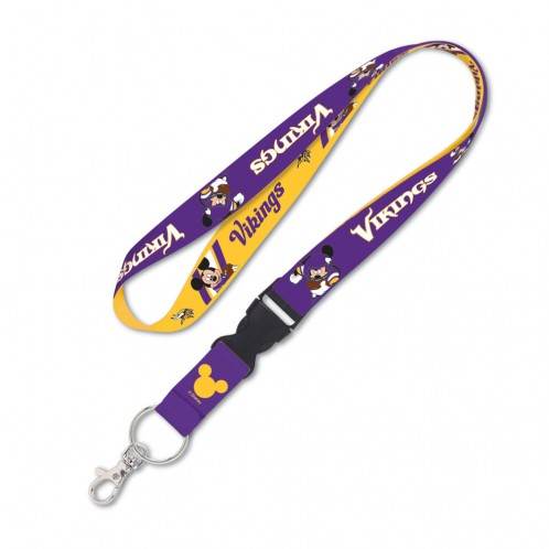 Minnesota Vikings Lanyard With Detachable Buckle Mickey - ToylandEU