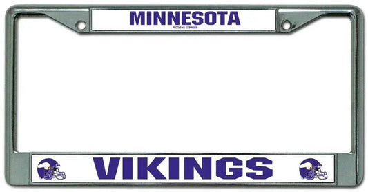  Minnesota Vikings License Plate Frame Chrome -  ToylandEU™