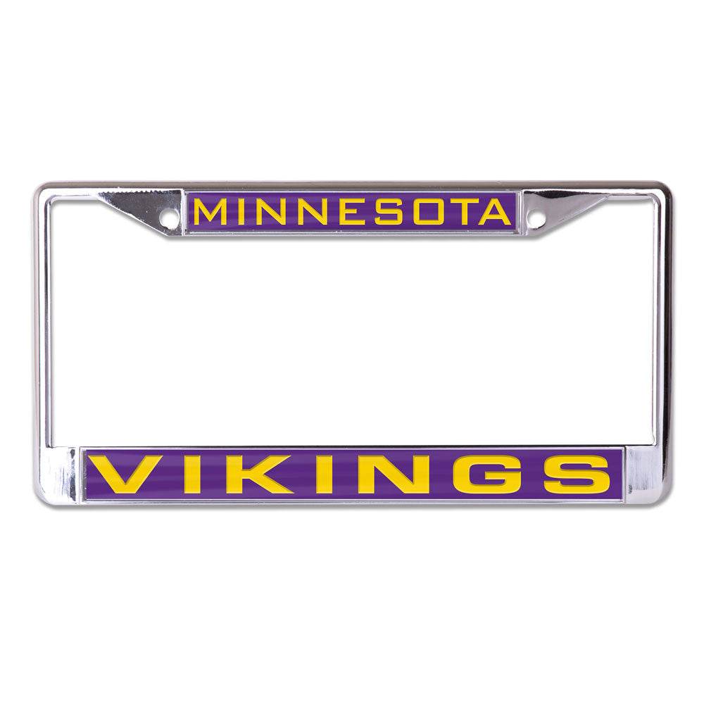 Minnesota Vikings License Plate Frame Inlaid Special Order - ToylandEU