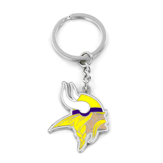 Minnesota Vikings Logo Keychain With Detachable Ring - ToylandEU
