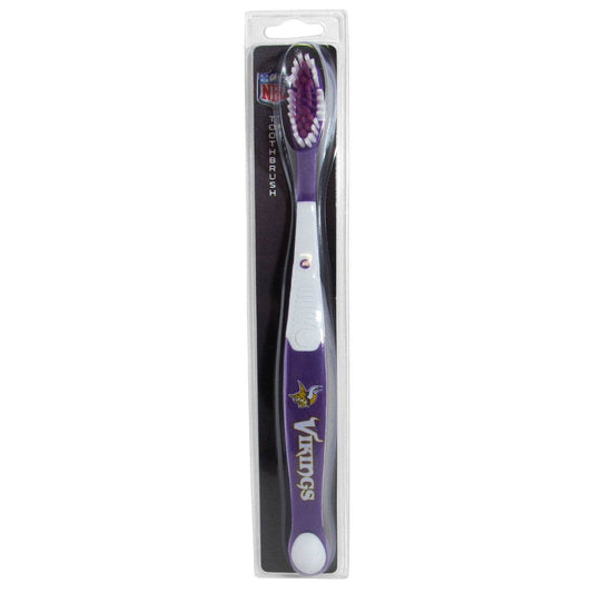 Minnesota Vikings MVP Design Toothbrush with Soft Bristles - ToylandEU