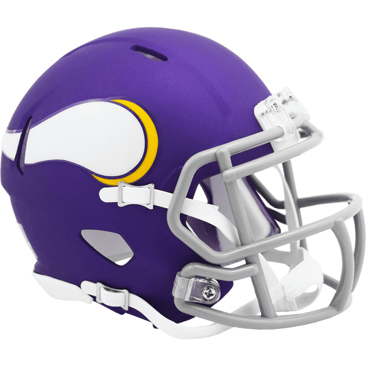 Minnesota Vikings Mini Speed Helmet Riddell 2023 Tribute - ToylandEU