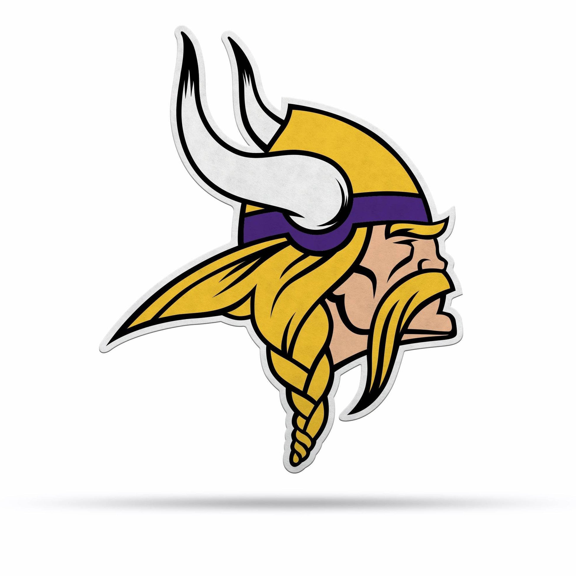 Minnesota Vikings Pennant Shape Logo Design Heavy Duty Felt - ToylandEU