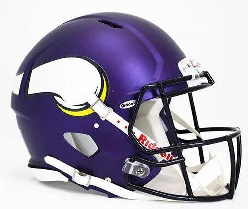  Minnesota Vikings Riddell Authentic Full Size Speed Helmet -  ToylandEU™