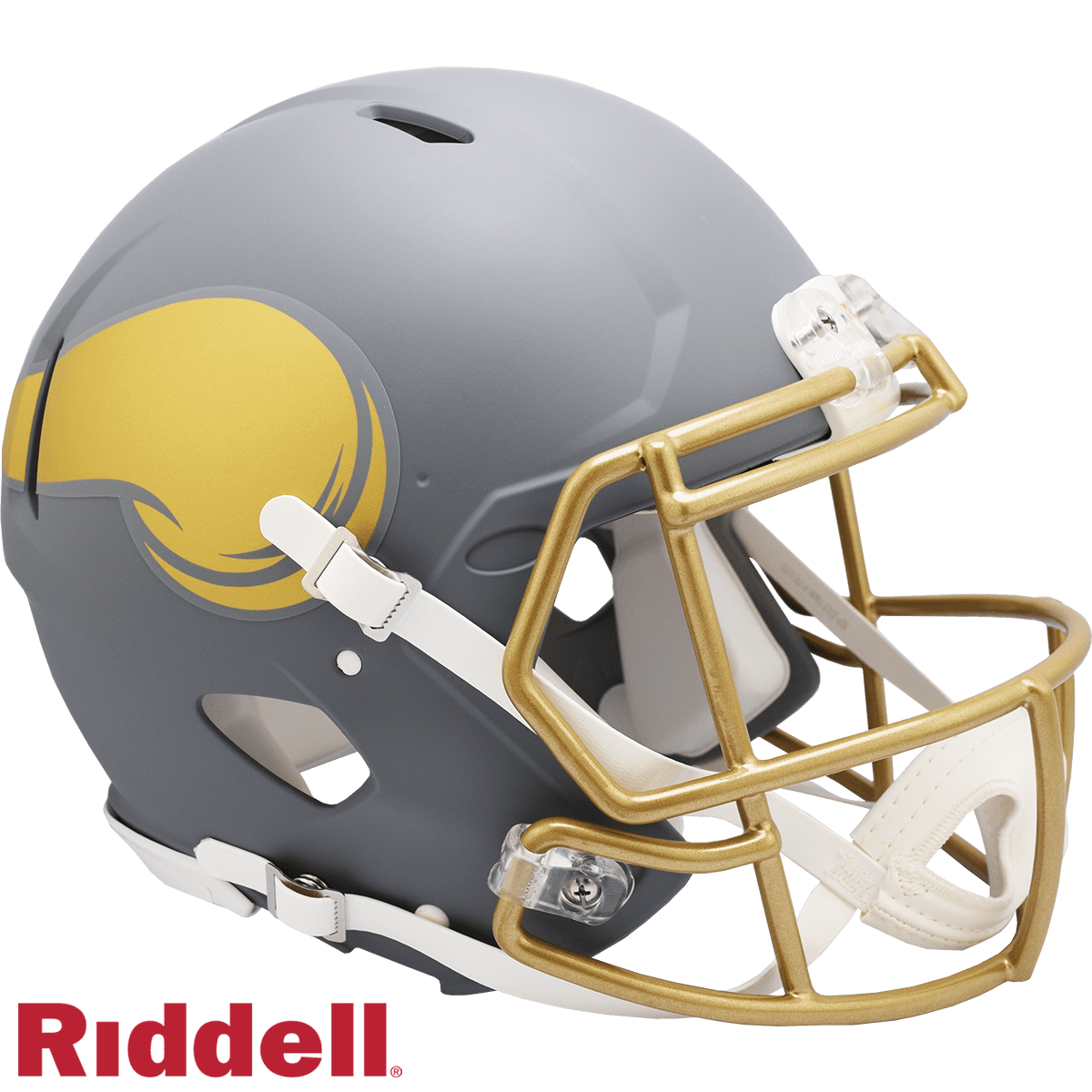 Minnesota Vikings Riddell Authentic Slate Helmet Full Size - ToylandEU