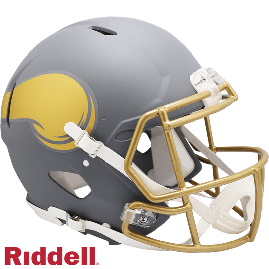 Minnesota Vikings Riddell Authentic Slate Helmet Full Size - ToylandEU