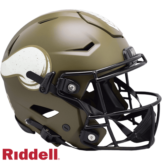 Minnesota Vikings Salute to Service Riddell Helmet 2022 - ToylandEU