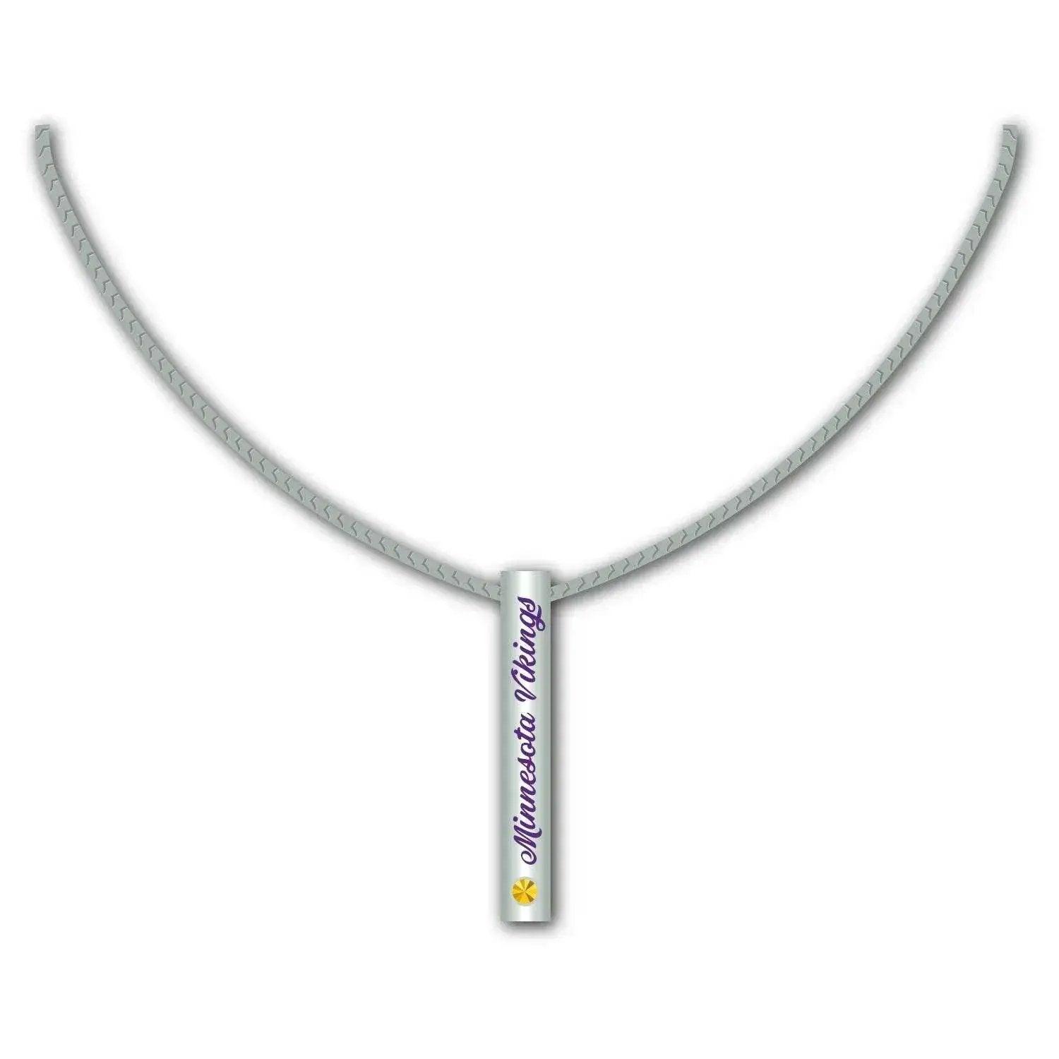 Minnesota Vikings Silver Bar Necklace For Fans Gift -  ToylandEU™