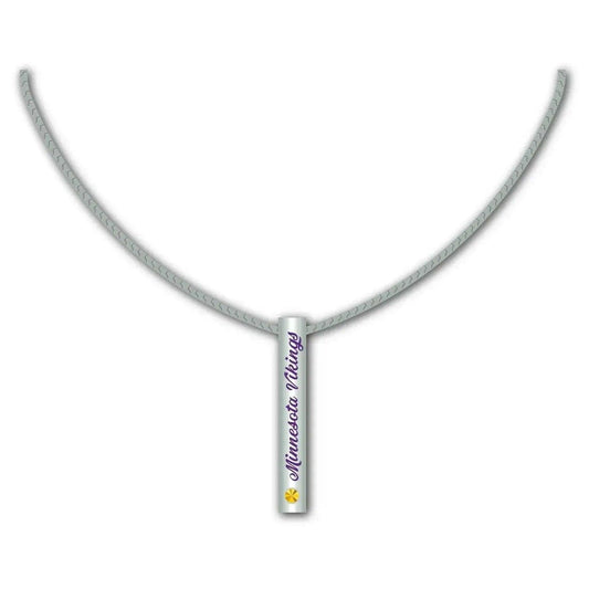  Minnesota Vikings Silver Bar Necklace For Fans Gift -  ToylandEU™
