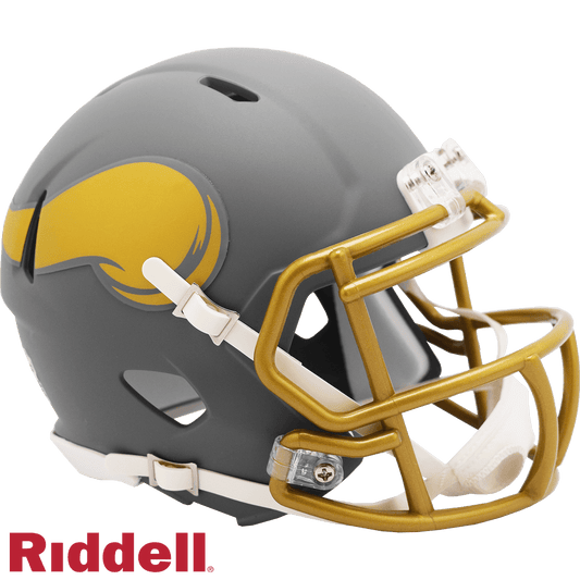 Minnesota Vikings Slate Mini Speed Replica Helmet Alternate - ToylandEU