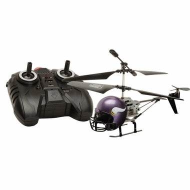 Minnesota Vikings Spotlight Helmet Copter Remote RC - ToylandEU