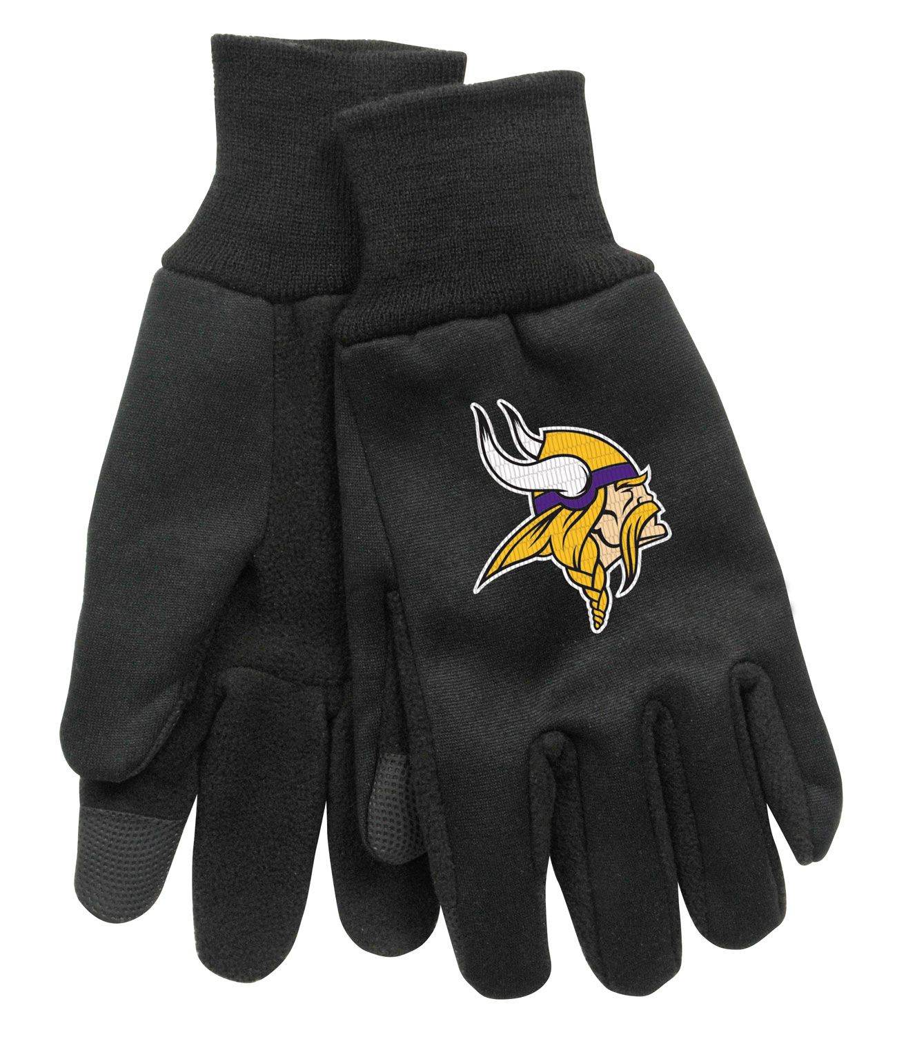Minnesota Vikings Touchscreen Gloves Adult Size By Wincraft - ToylandEU