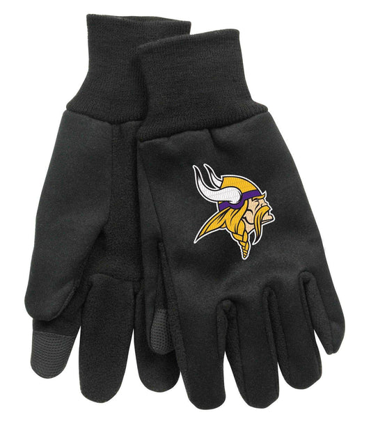 Minnesota Vikings Touchscreen Gloves Adult Size By Wincraft - ToylandEU