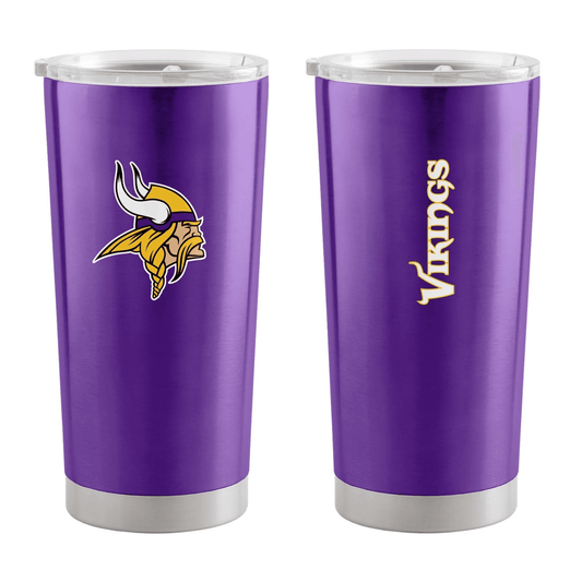 Minnesota Vikings Travel Tumbler 20oz Stainless Steel - ToylandEU