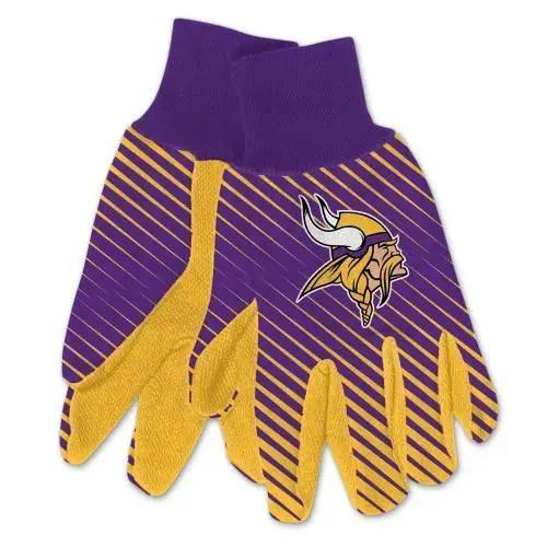  Minnesota Vikings Two Tone Gloves Heavyweight Cotton -  ToylandEU™