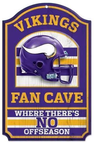  Minnesota Vikings Wood Sign 11x17 Fan Cave Wall Art -  ToylandEU™