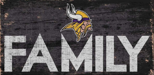  Minnesota Vikings Wood Sign 12x6 Family Design Wall Art -  ToylandEU™