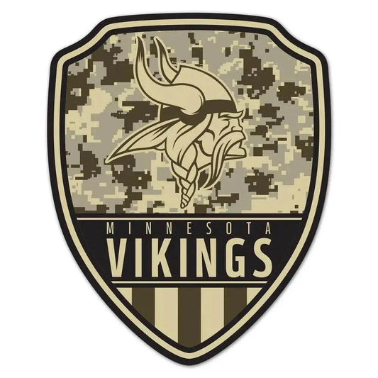  Minnesota Vikings Wood Sign Shield Shape 11x17 Decor -  ToylandEU™